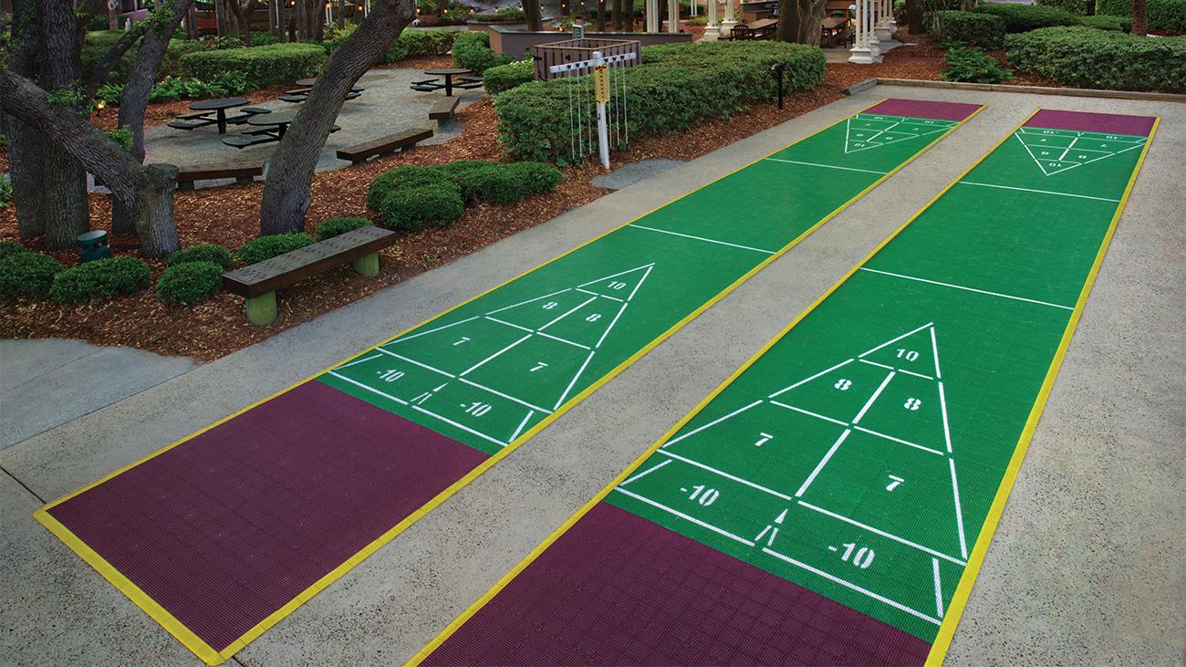 Shuffleboard Courts